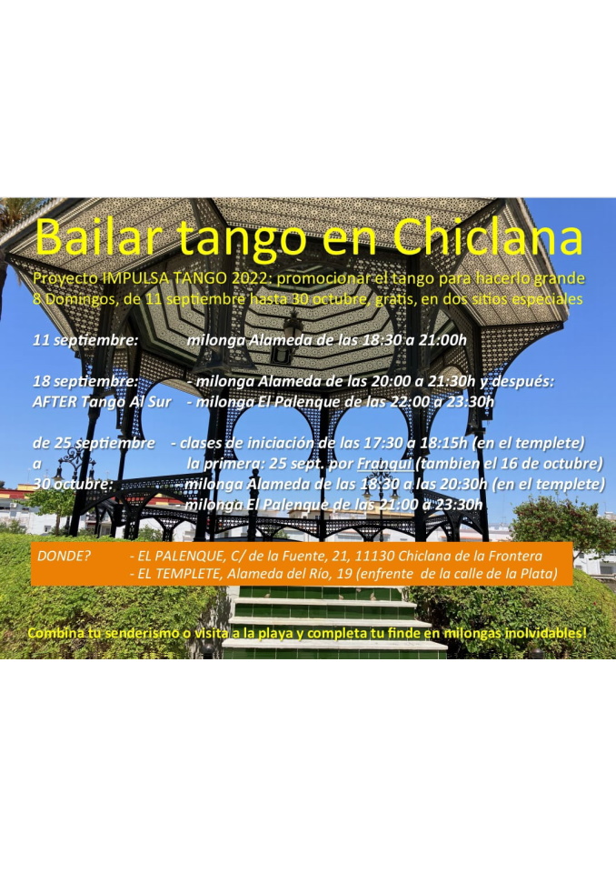 Milonga Alameda y Palenque Cartel