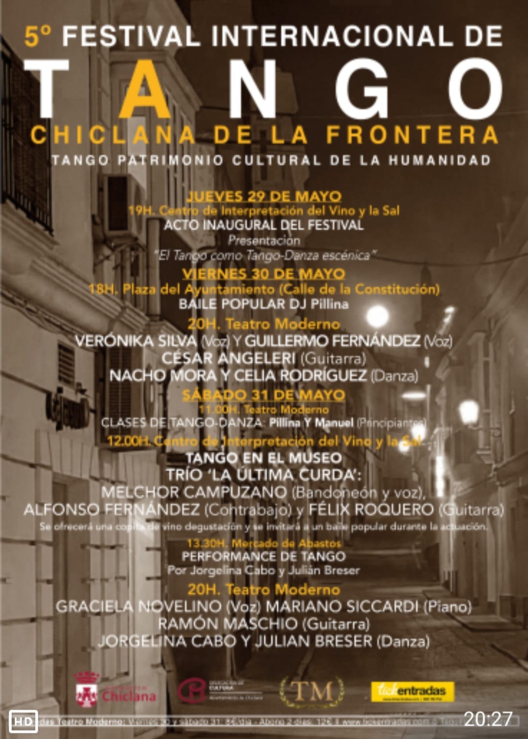 PROGRAMA FESTIVAL CHICLANA